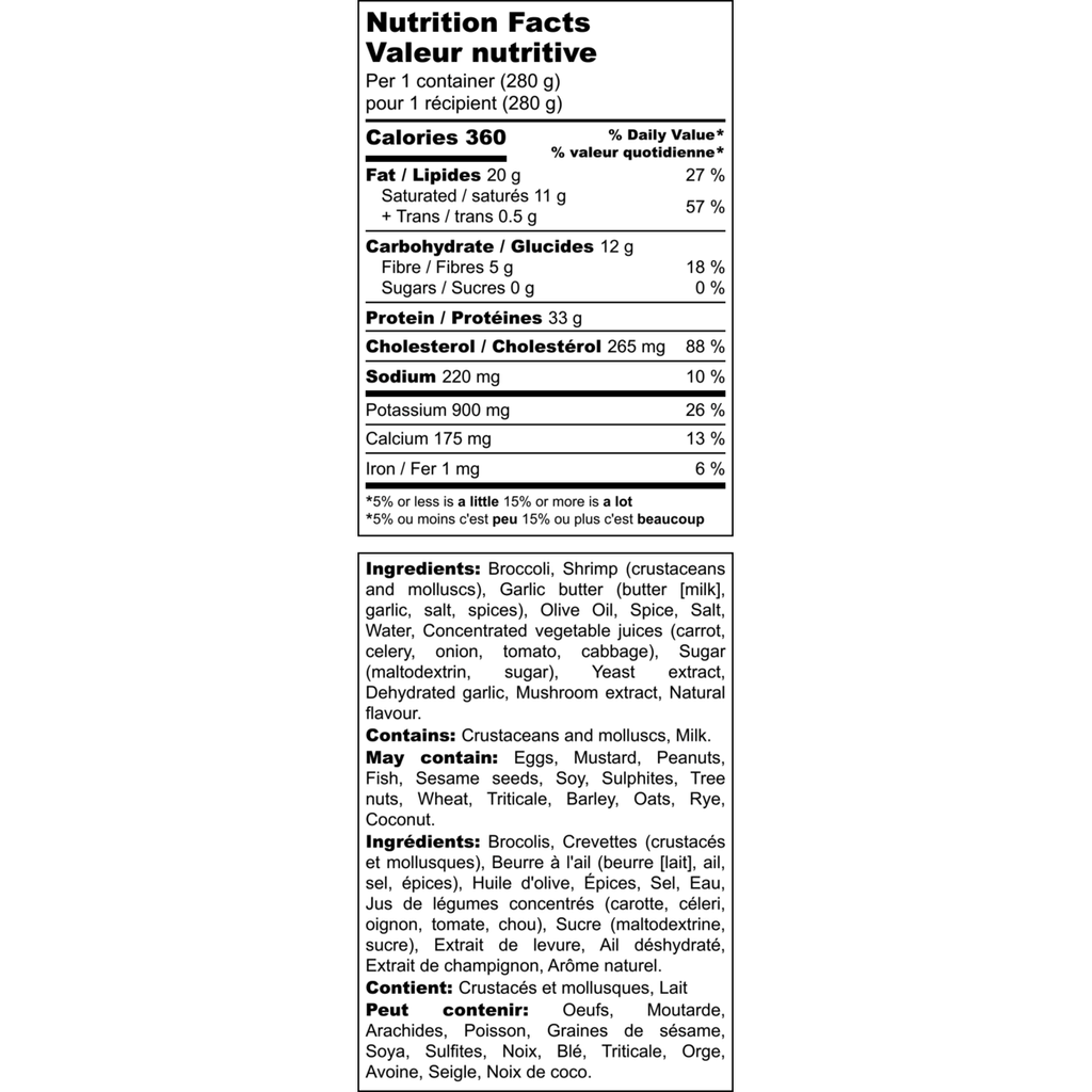 KETO Garlic Butter Shrimp with Vegetables